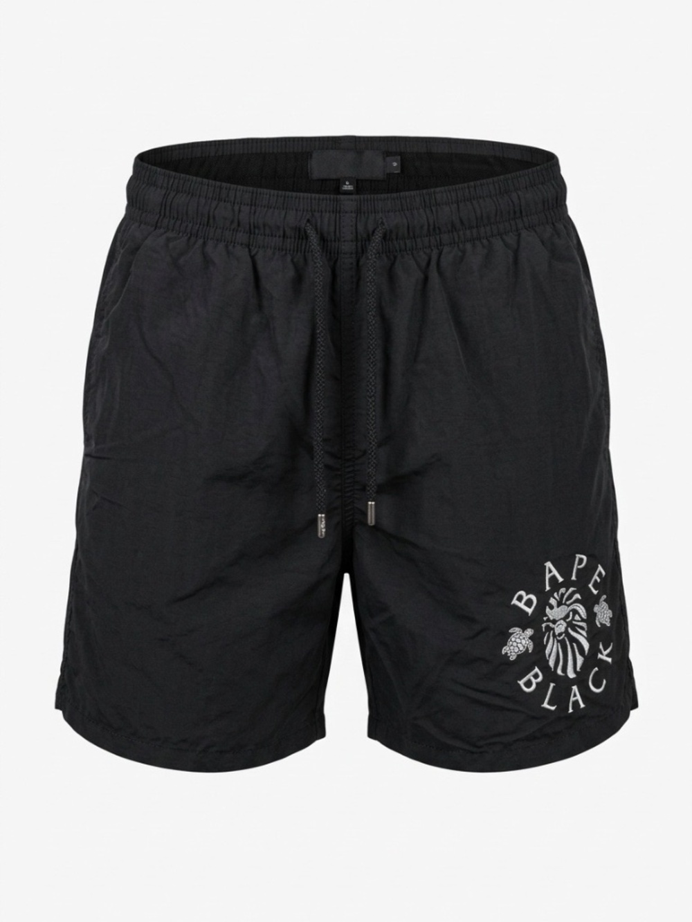 VILEBREQUIN Bape Black Logo Embroidery Swimming Trunks - size M 🌟